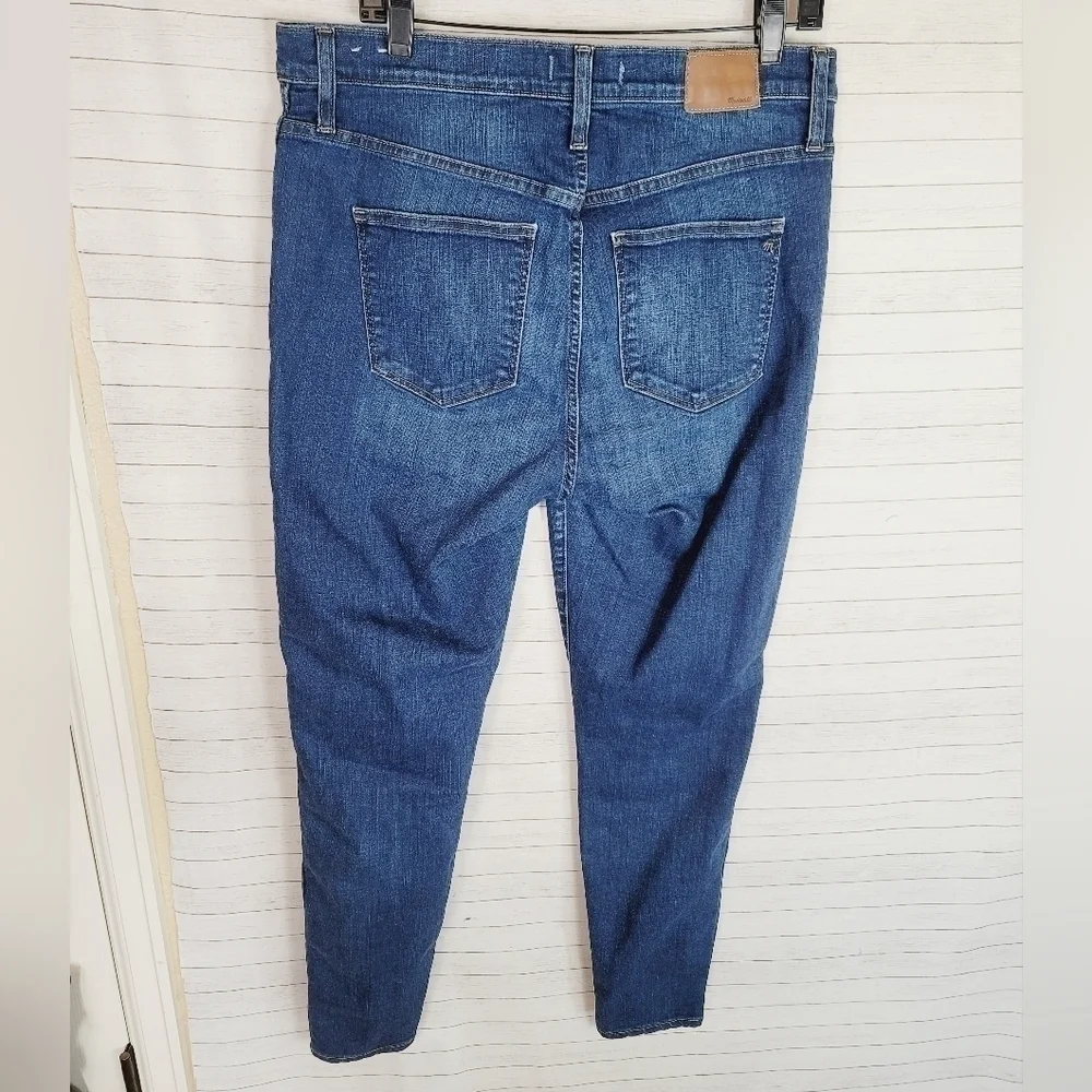 MADEWELL 10Inch HIGH RISE SKINNY JEANS, SZ 32